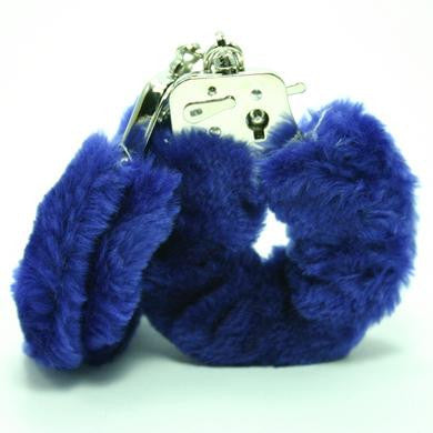 Plush Love Cuffs - Blue