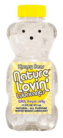 Honey Bear Water-based  Lubricant - 17.3 Oz.