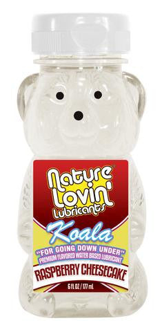 Koala Raspberry Cheesecake Flavored Lubricant - 6 oz.