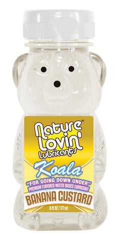 Koala Banana Custard Flavored  Lubricant - 6 Oz.