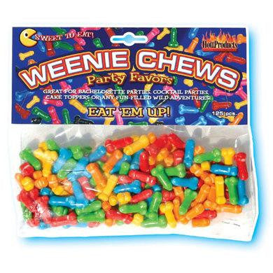 Weenie Chews - Multi Flavor Assorted Penis Shaped Candy