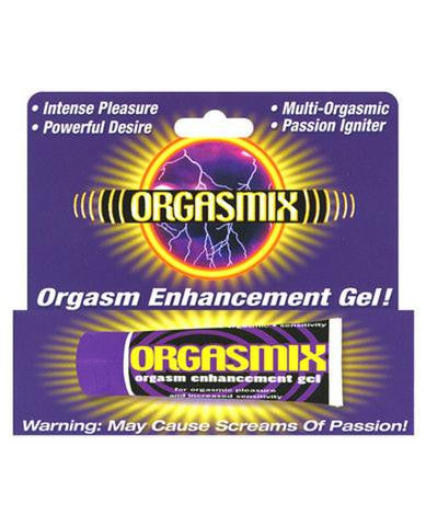 Orgasmix Enhancement Gel With Hang Tab Box - 1 oz.