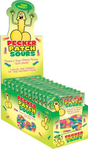 Pecker Patch Sours  - 12 Piece Counter Display