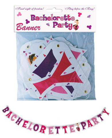 Bachelorette Party Letter Banner