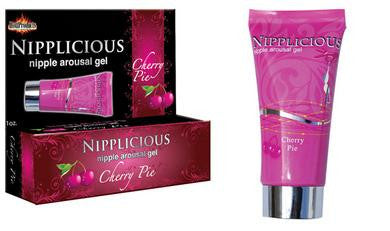 Nipplicious Nipple Arousal Gel - Cherry Pie - 1 Fl. Oz.