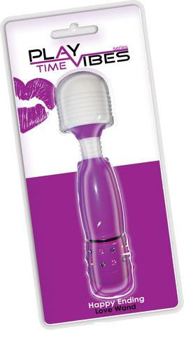 Happy Ending Love Wand Play With Me Vibe - Purple