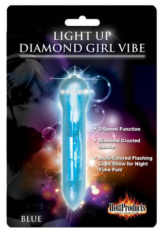 Light Up Diamond Girl Vibe - Blue