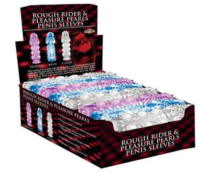 Rough Rider And Pleasure Pearls Penis Sleeves -