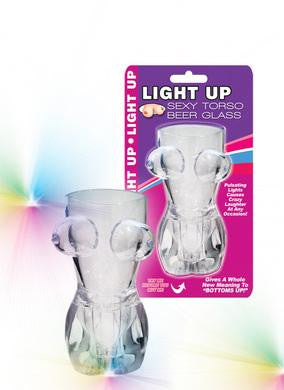 Light Up Sexy Torso Beer Glass