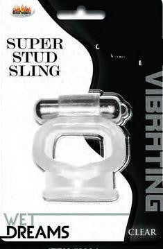 Wet Dreams - Super Stud Sling - Clear