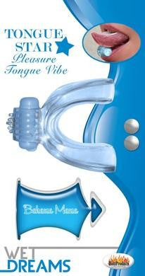 Tongue Star Tongue Vibe - Blue W- 10 Ml Liquor Lube