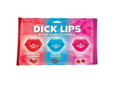 Dick Lips Edible Gummy Cock Rings