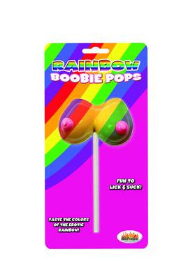 Rainbow Boobie Pops - 1.48 Oz.