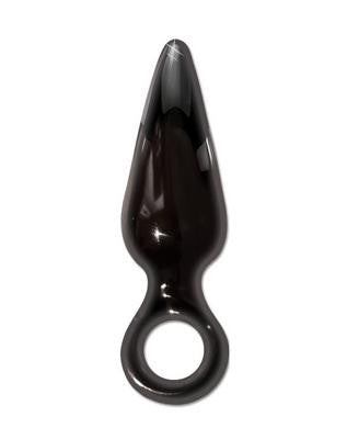 Ass Glass Anal Fever Mini Glass Pleasure Plug -  4.25"