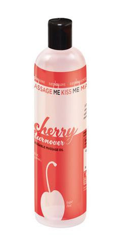 Massage Me Kiss Me - Edible Oil - Cherry - 8 oz.