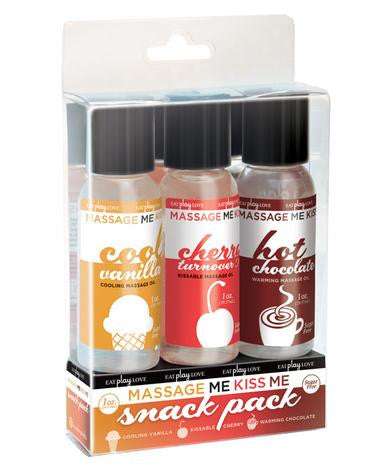 Massage Me Kiss Me Snack Pack