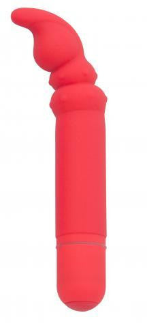 Simply Silicone Minigs Bunny 10-Function Vibrator - Red