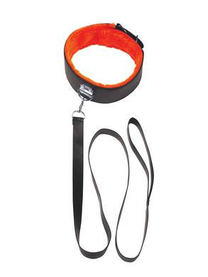 The 9's Orange is the New Black Short Leash - Black