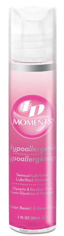 Id Moments Water-based  Lubricant - 1 Oz.