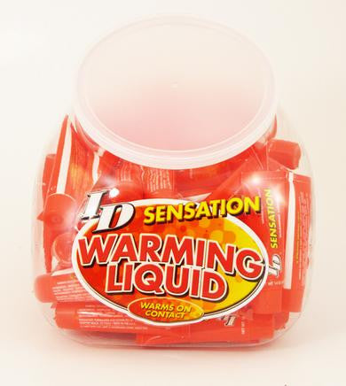 Id Sensation Warming Lubricant  - 14g Tubes - 72 Pieces Jar