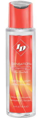 I-D Sensation Warming Water-Based Lubricant - 4.4 oz.