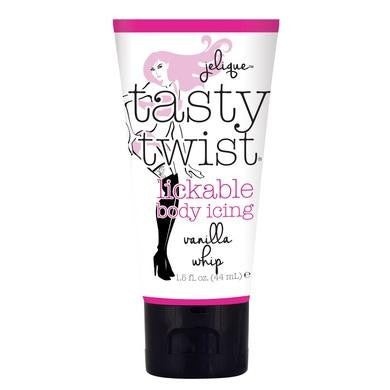 Tasty Twist Lickable Body Icing - Vanilla Whip -  1.5 Fl. Oz. - 44 Ml