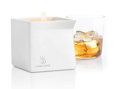 Afterglow Bourbon Massage Oil Candle - 4.5 oz.