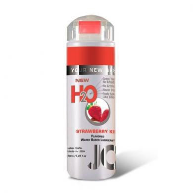 JO 5.5 oz H2O Strawberry Kiss Flavored Lubricant