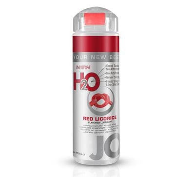 Jo H20 Flavored Lubricant  - Red Licorice - 4 Fl. Oz. - 120 Ml