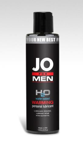 Jo for Him H20 Warming Lubricant - 4 Fl. Oz. - 120 Ml