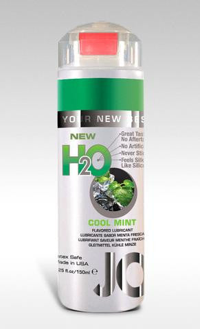 Jo H2o Flavored Lubricant - Cool Mint - 4 Fl. Oz. - 120 Ml