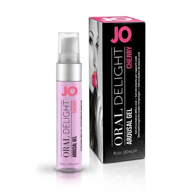 JO Oral Delight - Cherry Burst  - 1 Oz.