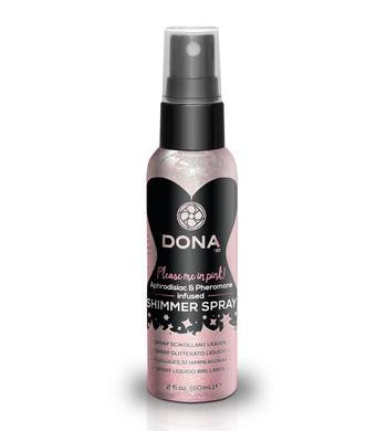 Dona Shimmer Spray - Pink -  2 Oz.