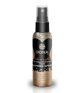 Dona Shimmer Spray - Gold  - 2 Oz.