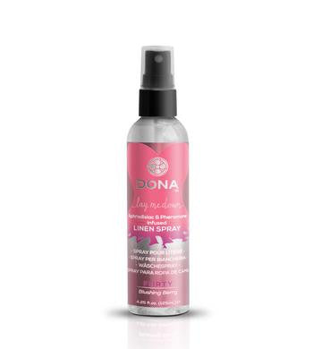 Dona Linen Spray Flirty Aroma  - Blushing Berry - 4.25 Oz.