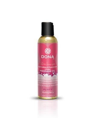 Dona Scented Massage Oil  Flirty Aroma - Blushing Berry