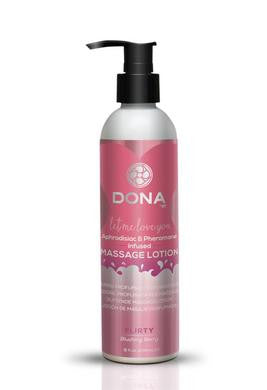 Dona Massage Lotion  Flirty  Aroma - Blushing Berry - 8 oz.