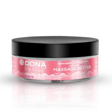 Dona Massage Butter Flirty  Aroma - Blushing Berry - 4 oz.