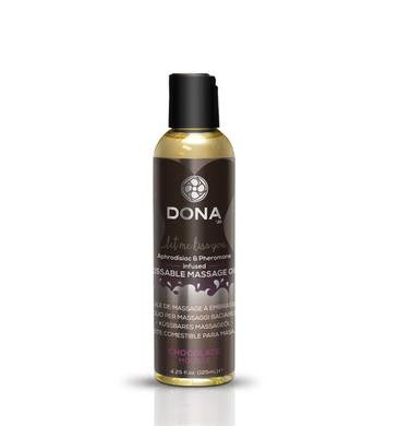 Dona Kissable Massage Oil  - Chocolate Mousse - 4.25 Oz.