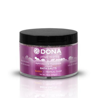 Dona Bath Salt Sassy Aroma -  Tropical Tease - 7.5 Oz