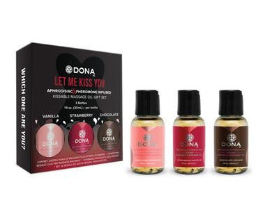 Dona Let Me Kiss You Massage  Gift Set