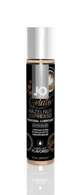 Jo Gelato Hazelnut Espresso Water-based Flavored Lubricant - 1 Fl. Oz. - 30 Ml