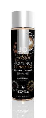 Jo Gelato Hazelnut Espresso Water-based Flavored Lubricant - 4 Fl. Oz. - 120 Ml