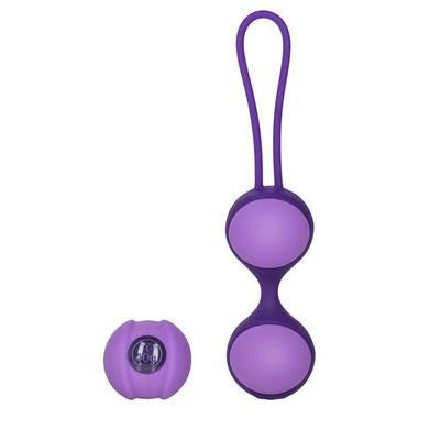 Mini Stella Ii Double Kegel   Ball Set - Purple