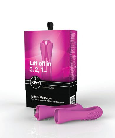 Key Io Mini Massager - Raspberry Pink