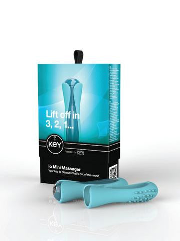 Key Io Mini Massager - Robin Egg Blue