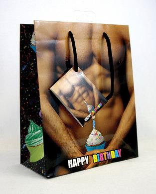 Guy with Cupcake Gift Bag