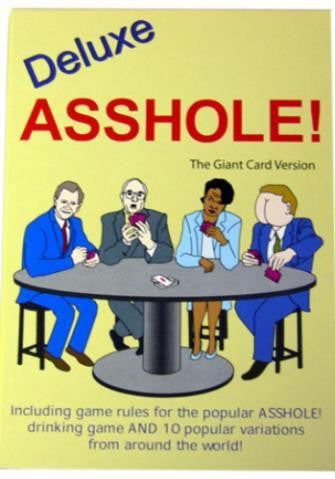 Deluxe Asshole - Poker Size Deck