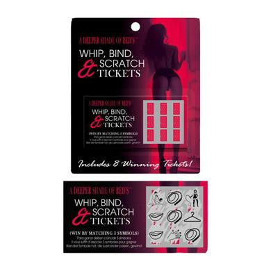 Whip, Bind, & Scratch Tickets