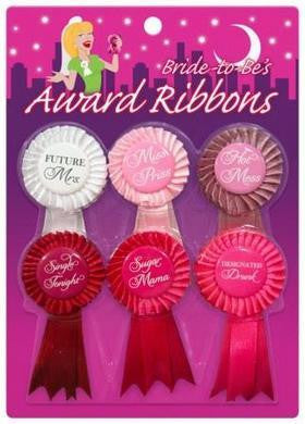 Bride-to-be Award Ribbons